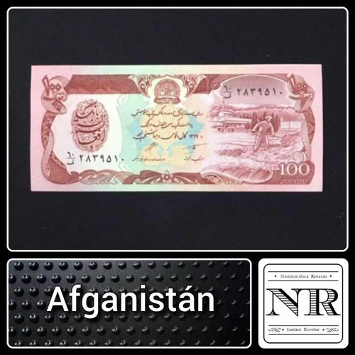 Afganistan - Asia - 100 Afghanis - Año 1990 - Unc - P# 58