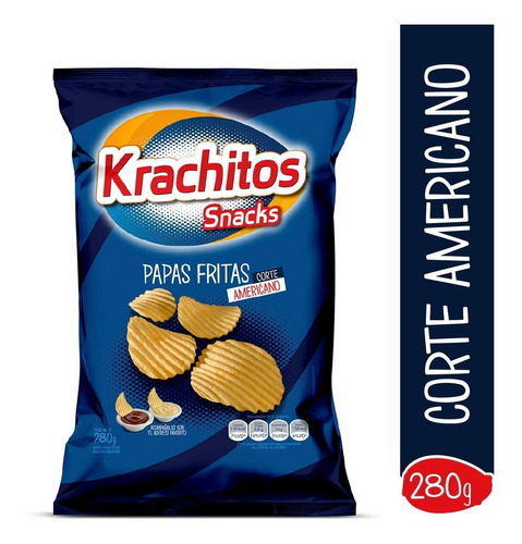 Papas Fritas Krachitos Corte Americano X 280 Gr