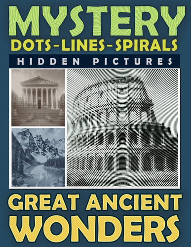 Libro: Mystery Dots Lines Spirals Hidden Pictures Great Anci