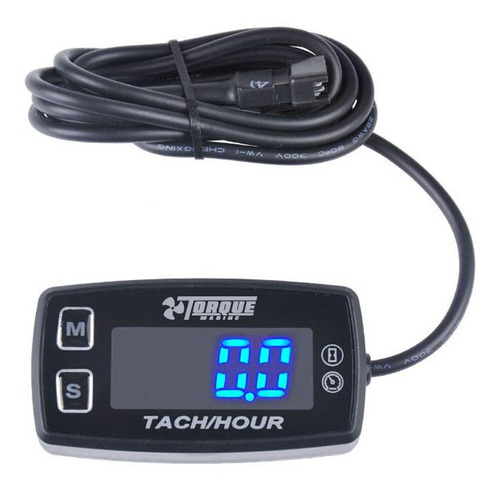 Tacometro Digital Rpm 12v Cuentahoras Led Moto Atv