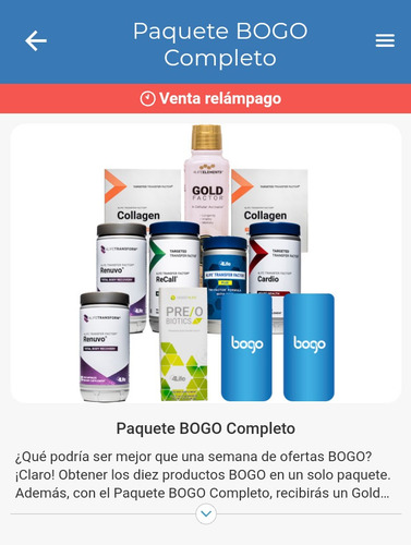 Imagen 1 de 1 de 4life Paquete Esencial