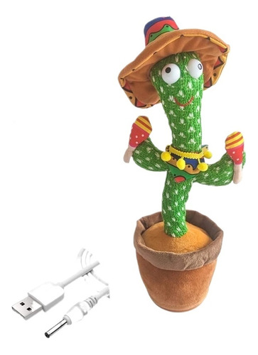 Juguete De Estilo Mexicano Bailando Cactus