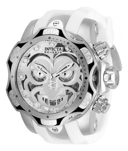 Reloj Bufón Para Hombre Invicta Dc Comics 30290 - Blanco