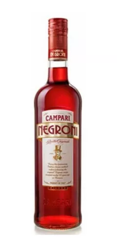 Imagem 1 de 3 de Campari Negroni Italiano Classic Cocktail 100cl 