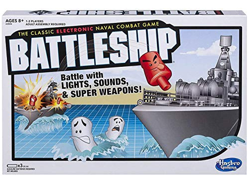 Hasbro Gaming Battleship Electronic Board Game, Strategy Boa