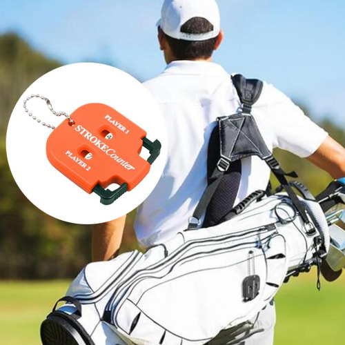De De Golf Scuent De Golf Manual De Indicador Plaque Naranja