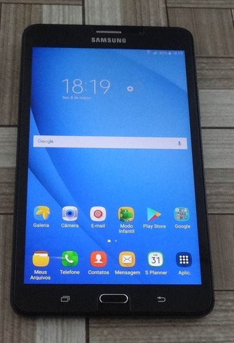 Tablet Samsung Galaxy Tab A6 Sm-t285m 7  8gb Wifi+4g - Preto
