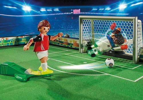 Playmobil Fútbol Puntería con marcador