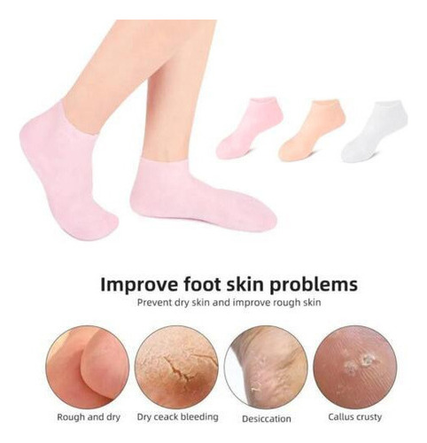 M Calcetines Pedicura Spa Pie Calcetines Hidratantes