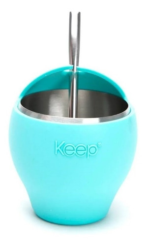 Mate Keep + Bombilla Acero Inoxidable Silicona 230ml