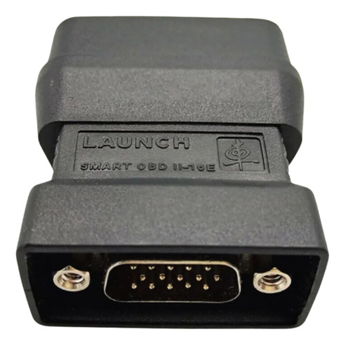 Conector Plug Cabo Launch Db15 Pinos Conversor Obd2 16 Pinos