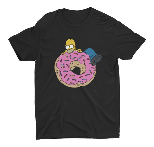 Polera Homero Dona - Moda Juvenil Estampada Caricaturas