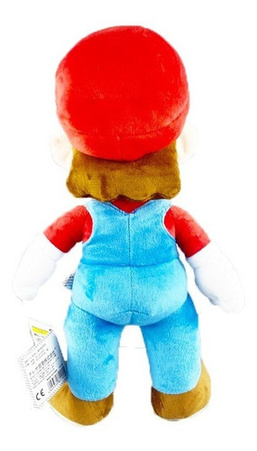Imagen 3 de 3 de Peluche Super Mario Bros 34 Cm