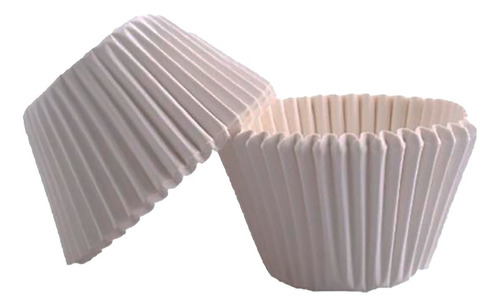 Capacillos Para Cupcakes No. 72 Pack De 500 Pzas Blanco