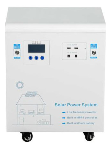 Generador Inversor Solar Bateria Litio 3000w 5kw 100 Amperes