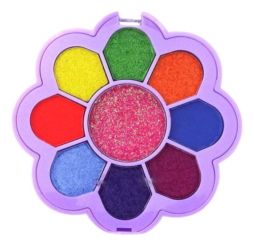 Paleta De Sombras Jasmyne Tropical Teen Tucano C 10g