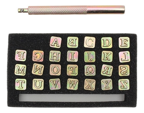 A Perforadora De Letras, 13 Mm, Para Imprimir En Metal,