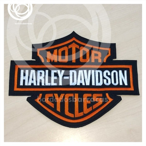 Parches Bordados Apliques Motos - Harley Davidson Espalda