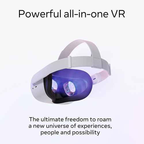 Imagen 2 de 10 de Meta Quest 2 Auriculares Avanzados De Realidad Virtual 256gb