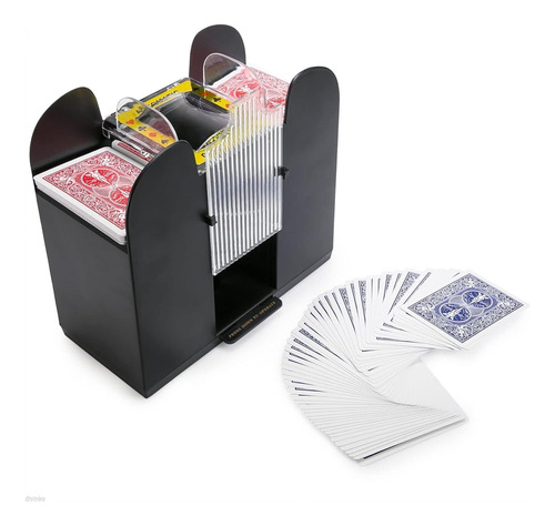 Barajador De Cartas Automatico, Poker Shuffler6 Barajas