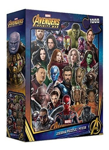 Rompecabezas De 1000 Piezas Marvel Avengers Infinity War V