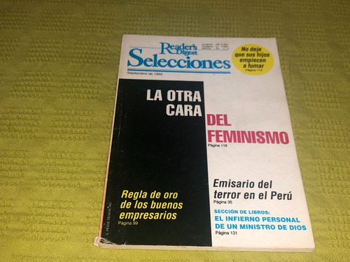 Selecciones Reader´s Digest Septiembre De 1992