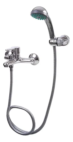 Griferia ducha monocomando exterior con transferencia hotsell