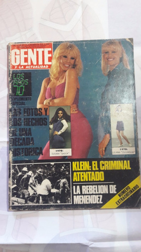 Revista Gente 741 Susana Gimenez Liliana Caldini 4 Oct 1979