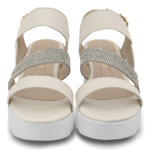 Sandalia Juana Color Blanco D01136356620
