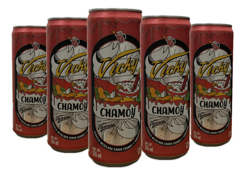 Vicky Chamoy Lata 355 Ml, 24 Piezas