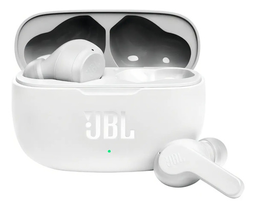 Fone de Ouvido Wave 200 Branco Jbl Jblw200twswht