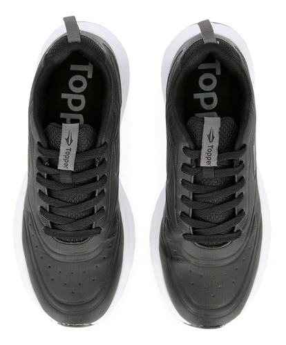 Zapatillas Topper Running Hombre Boro Ill H Negro-gris Cli