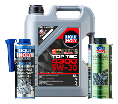 Paquete Top Tec 4300 5w30 Pro-line Liqui Moly