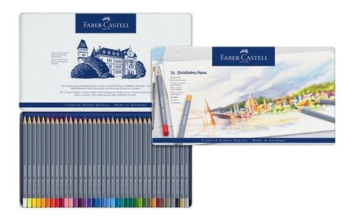 Colores Faber Castell Acuarelables Goldfaber X 36 Uds