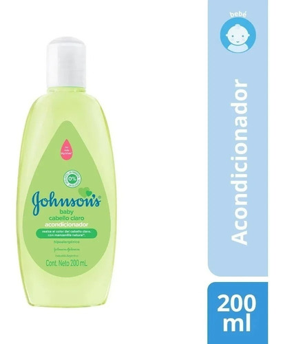 Acondicionador Johnson's Baby Enjuague De Manzanilla 200ml 