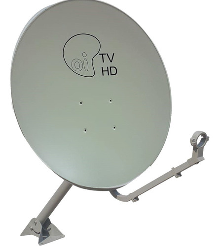 Antena Ku 60cm Kit 5 Logo Oi Sem Lnbf Sem Cabo Caixa Fechada