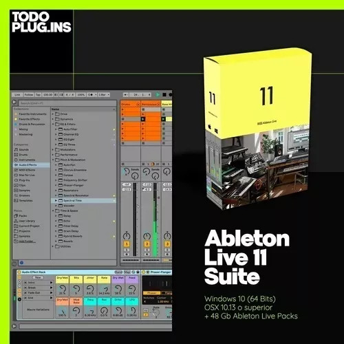 Ableton Live 11 Suite (win/mac) + Live Packs 100 Gb