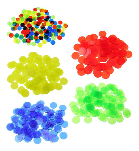 Chips De De Bingo Colores De Aprendizaje Recursos Contadores