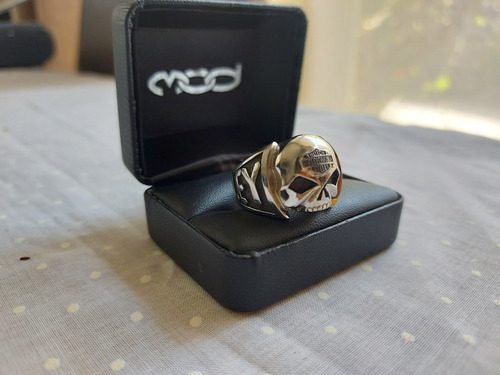 Anillo Harley Davidson Skull