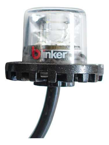 Blinker Warning Estrobo De Led Q2 6leds Blanco (1pz) Blanco