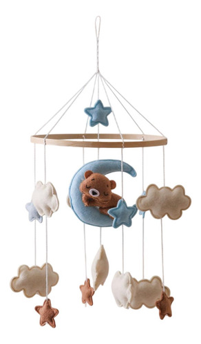 Cuna De Bebés Móvil Fieltro Decoración Colgante