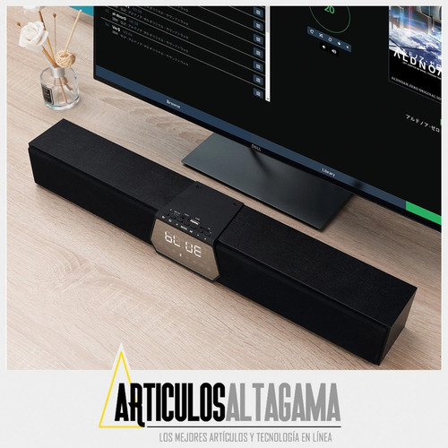 Imagen 3 de 6 de Barra Sonido Parlante Bluetooth Estéreo Portátil Recargable