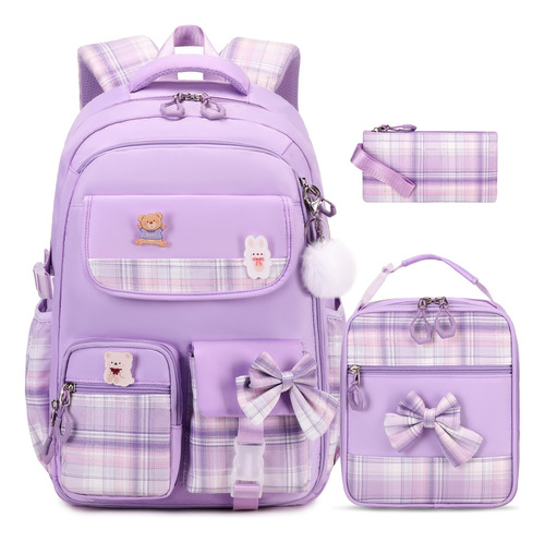 Acesak Mochila Para Niñas - 3pcs Mochila Para Niños K1s8g