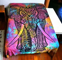 Comprar Cubrecama Manta Hindú Dos Plazas, Mandala.mundo Hindu India