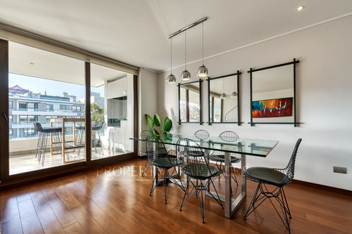 Excelente Duplex Con Quincho En Azotea, Dehesa Cen...