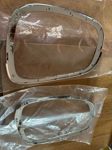 Par D Biseles Calaveras Mini Cooper Plateados F55 F56 2014+ Plateado Ambos Lados