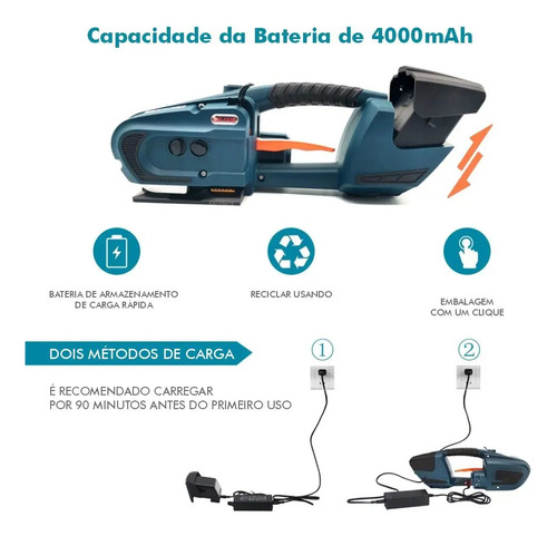 Máquina De Arquear Automática Portátil Bateria