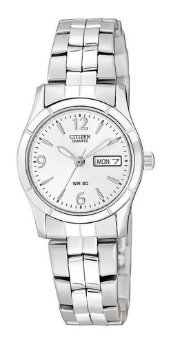 Citizen Ladies Stainless Steel Eq0540-57a ¨¨¨¨¨¨¨¨¨dcmstore Color de la correa Acero Color del bisel Acero Color del fondo Plata