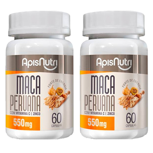 Maca Peruana - 2x 60 Cápsulas - Apisnutri