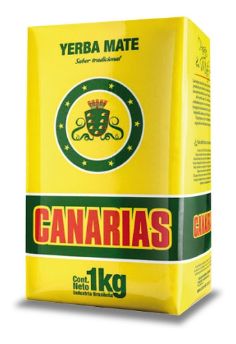 Erva Mate Canarias Chimarrão 1kg Uruguaia Importada Premium